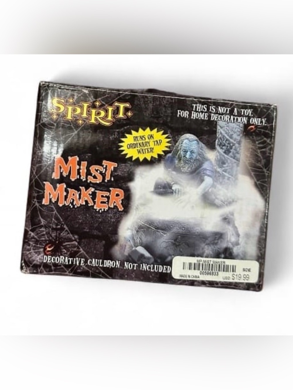 Vintage 2000s Spirit Halloween Mist Maker in Original Box - Retro Decor